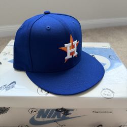 Houston Astros Fitted Hat New Era 7 1/4 