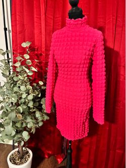 Hot Pink Dress