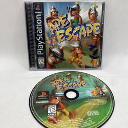Ape Escape Sony PlayStation 1 PS1 CIB Complete w/ Manual Black Label