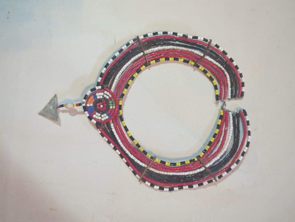 Beaded Art of The Maasai People east African countries of Kenya and Tanzania