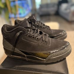Jordan 3 “Black Cats” Size 12