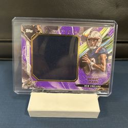 2024 Topps Inception Drake Maye RC Rookie Jumbo Relic Game Worn /125 Patriots