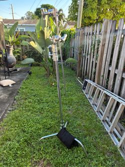 Impact Stainless Steel Camera C Stand with GoBo Arm