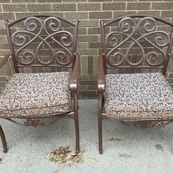 2 Strong Patio Deck Chairs, Hampton Bay Outdoor Cushions