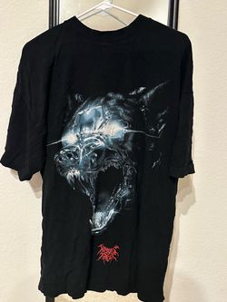 Darc sport Wolves Forever Black Graphic Tee size L