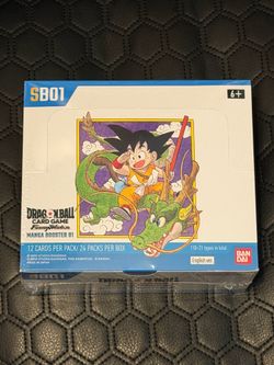 Dragonball SB01 Manga Booster Box - reasonable offers accepted