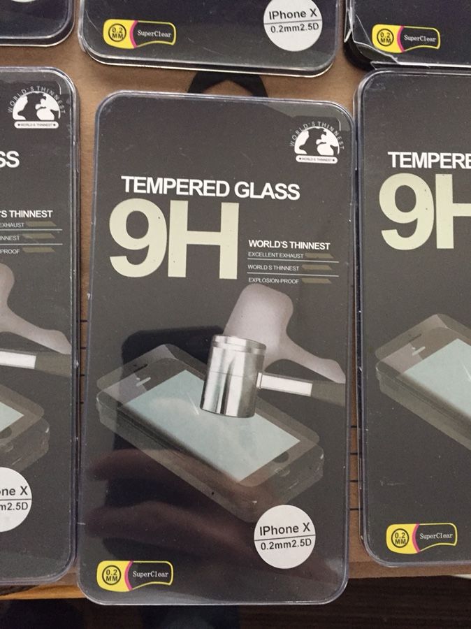 Tempered glass for iPhone X