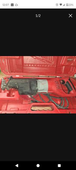 Milwaukee super sawzall 15amp