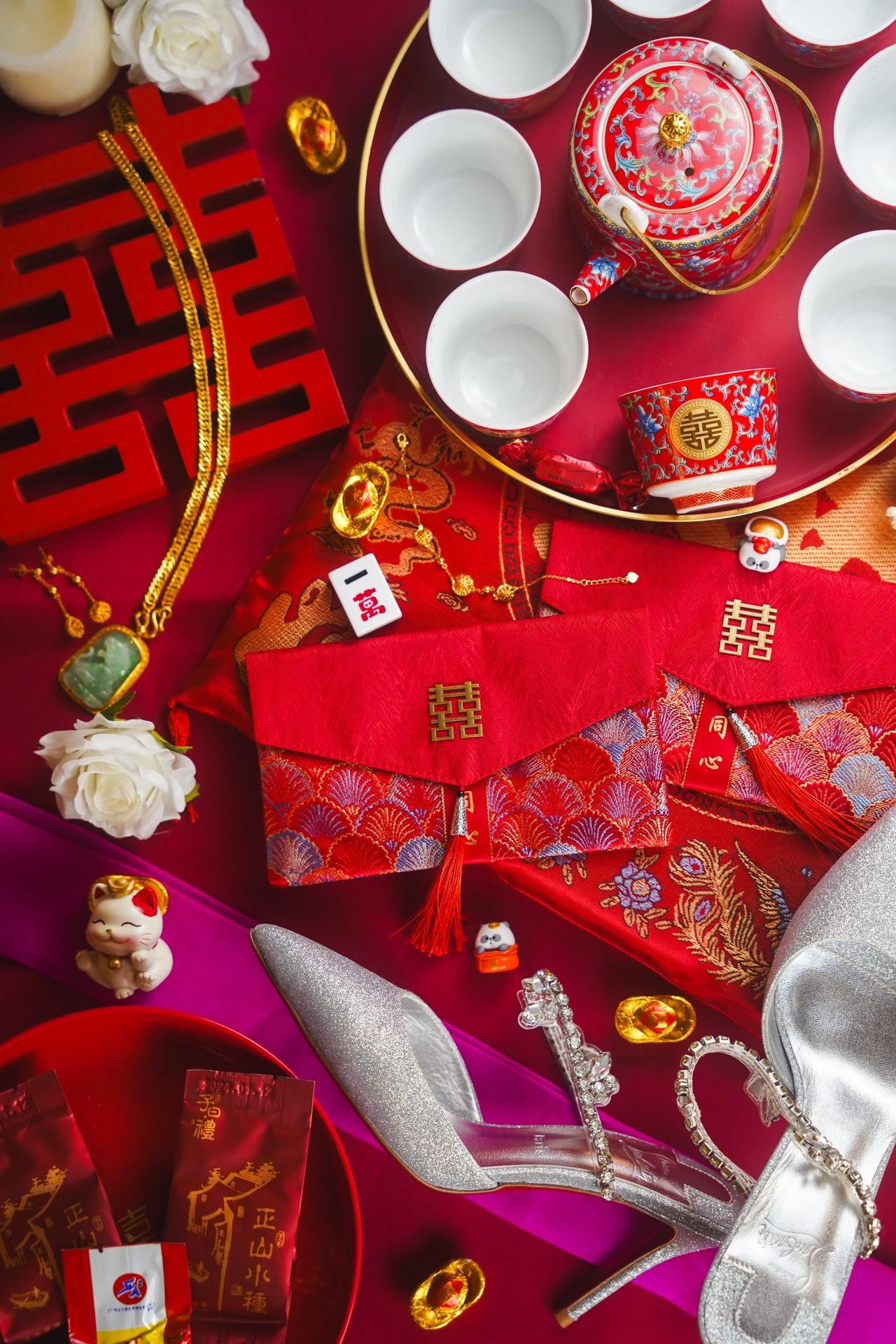 Wedding Chinese Asian Tea Ceremony Set