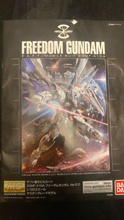 Freedom 2.0 gundam Master grade mg