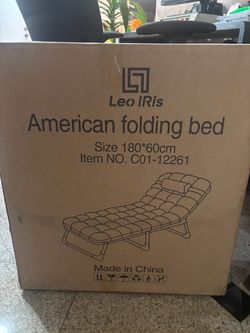 Folding bed
