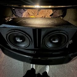 2 12” Sundown Audio Subwoofers 