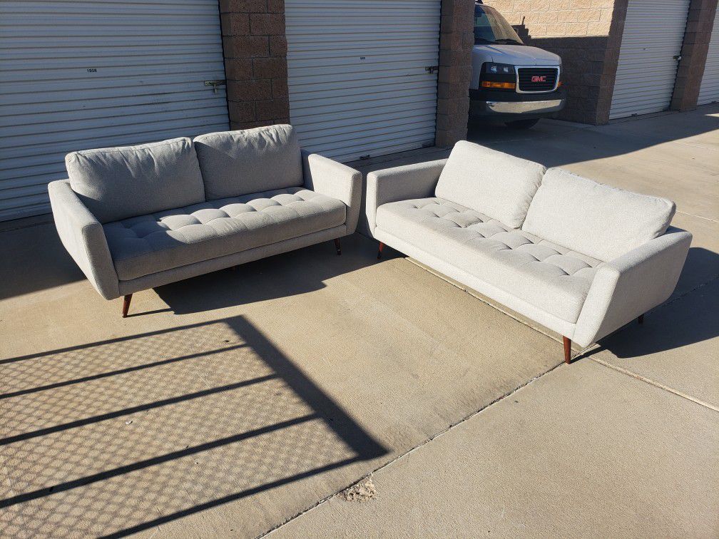 Gray Couch and Loveseat(DELIVERY AVAILABLE)
