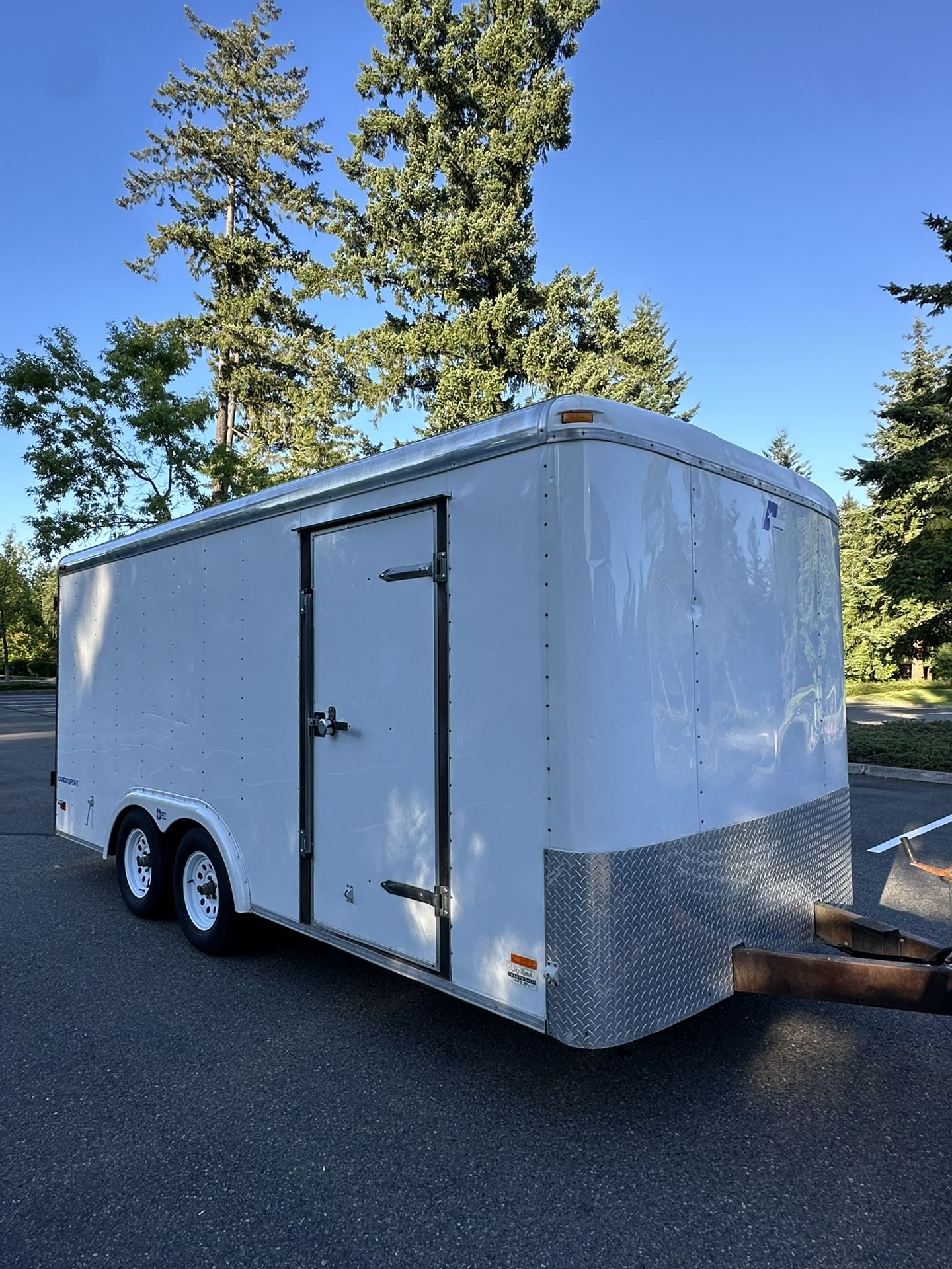 2003 Pace 8 X 16 Enclosed Trailer 7k
