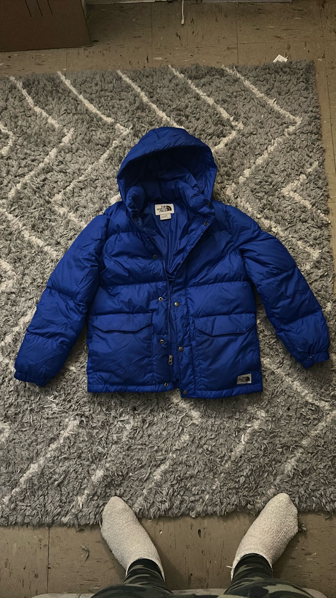 Blue North Face Jacket