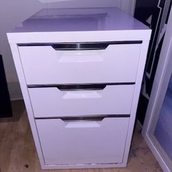 White Filing Cabinet