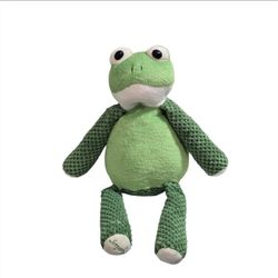Scentsy Buddy Ribbert the Frog Plush 10" Toy Stuffed Animal Retired Green GUC
