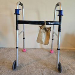 Deluxe Folding Adult Walker