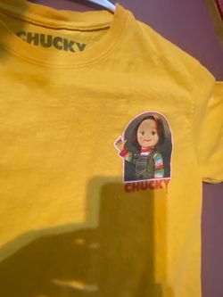 Chucky Graphic T-Shirt Yellow