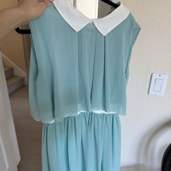 Turquoise Dress