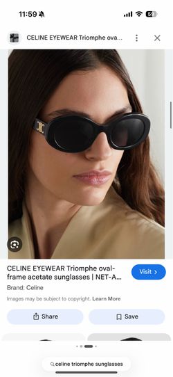 triomphe sunglasses celine
