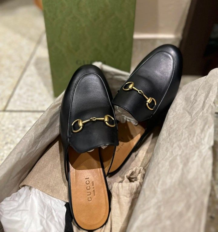 Gu*ci Half Slipper