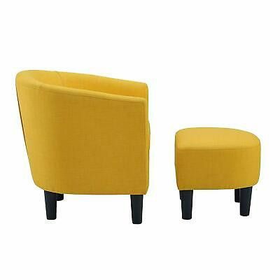 Accent Chair with Ottoman
