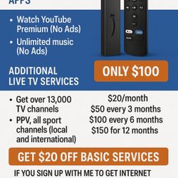 Fully Loaded Streaming Device