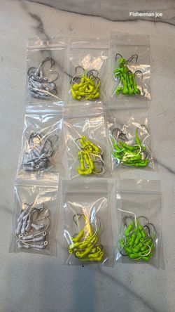 Yellow tails jigheads...5.00 each