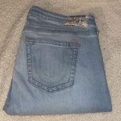 True Religion Women's Jennie Curvy Skinny Jeans Size 34