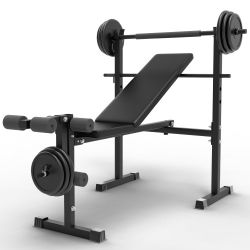 Rigel Adjustable Olympic Weight Bench Foldable Multipurpose Bench With Leg Extension And Curl For Home Gym Workouts