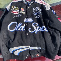 Old Spice Racing Jacket 2x No Rips Collectors . CLEAN  $200 Firm