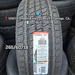 265/60/18 RICKY MOUNTAIN 🕸Brand new tires / Llantas nuevas ¤ DM