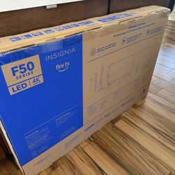 Insignia F50 50” LED 4k TV Brand New