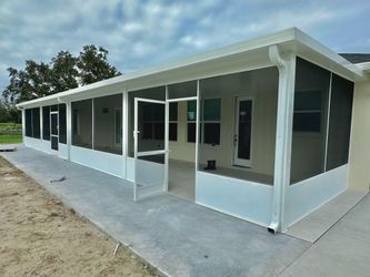 Pergola, Insulated Porch & Screen.