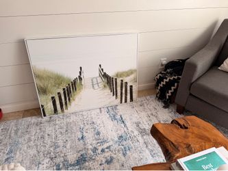 Coastal beach art