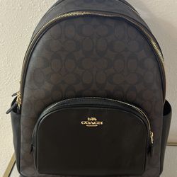 Coach, Leather Backpack