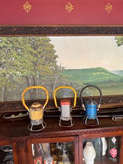 Vintage R&R Signal Lanterns