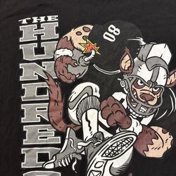The Hundreds Football Team Wolf Pack Atom Bomb Raiders Mens Size Large