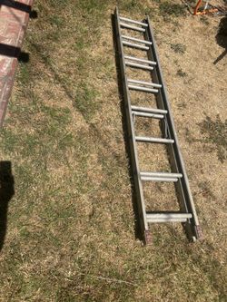 Aluminum extension ladder 14 foot