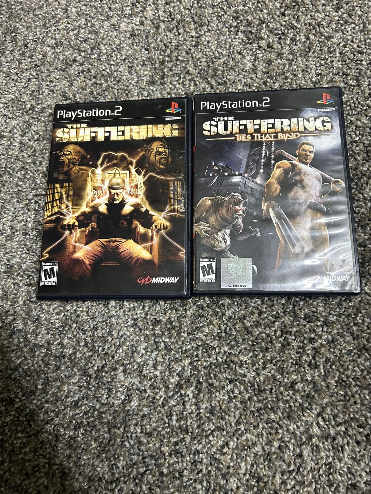 The Suffering PS2 Cib Minty Clean