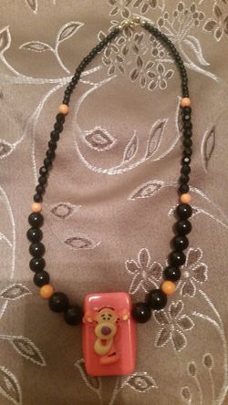 Custom tigger necklace