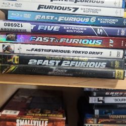Fast And Furious Movies Part 1-8...