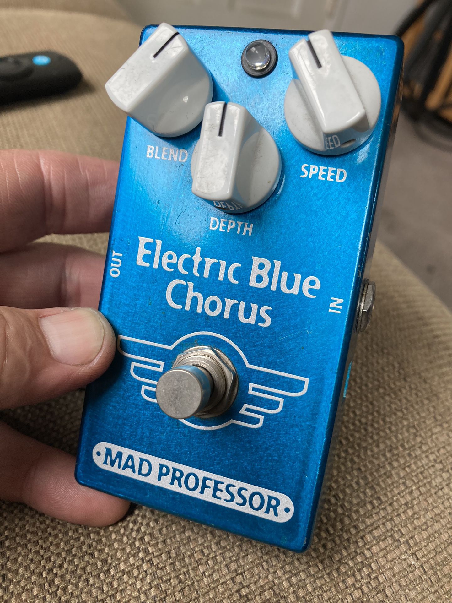 Electric Blue Chorus Pedal for Sale in Anaheim, CA - OfferUp