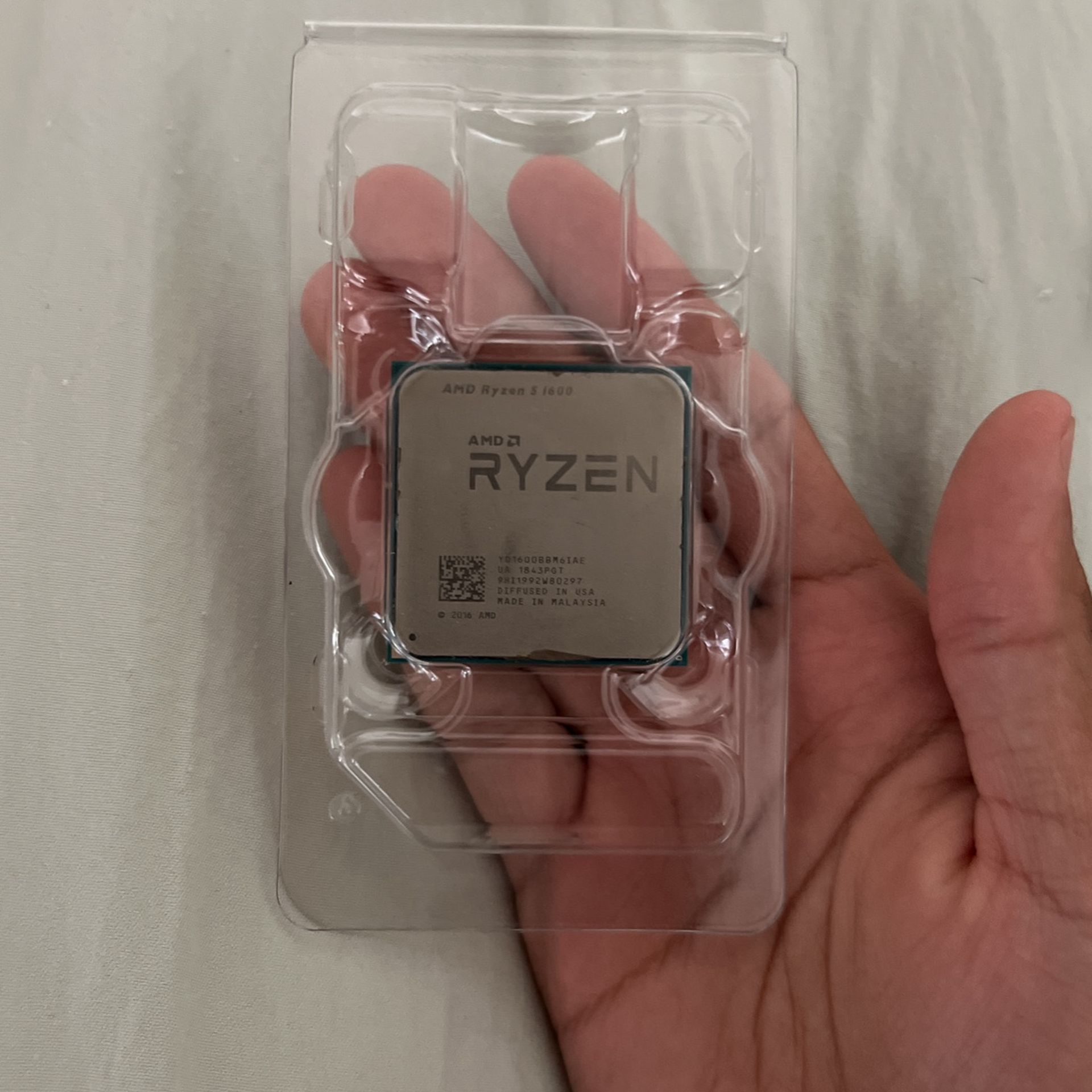 AMD Ryzen 5 1600 Six-Core Processor