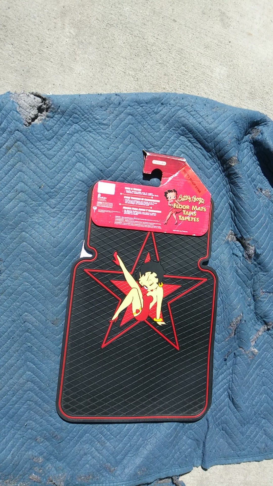 Betty Boop car mats