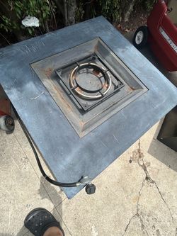 Outdoor Propane Fire Pit Table