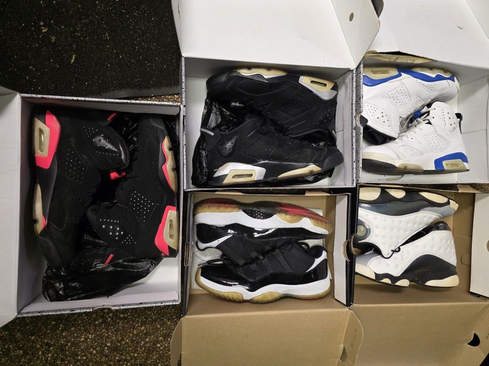 5 Pair Sz.8 Jordans