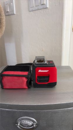 Bauer self- leveling cross-line laser level