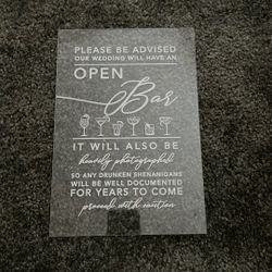 Wedding Sign 